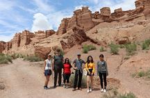 Kolsai Kaindy Lakes with Charyn Canyons Day Tour (lunch included)