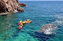 Costa Brava: Kayak, Snorkel, Photos, Lunch, Beach & Cliff Jump!