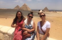 8-hours Giza pyramids , Sakkara pyramids ,Memphis old city ,lunch & camel ride