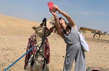 2-hour private Camel /Horse ride around Giza pyramids 