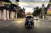Chiang Mai Street Food Tour by Tuk Tuk with Pick Up