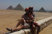 Private Tour Giza Pyramids,Sphinx,Memphis Saqqara Lunch&CamelRide