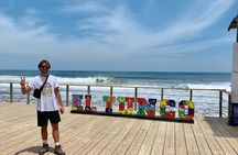 Surf City : Malecon & Boardwalk + El Tunco Beach ( Surf Lesson) 