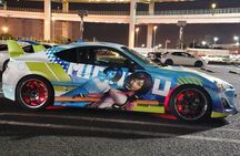 Luxury van Ride to famous car meet up spot Daikoku