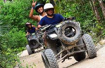 4 activities in 1 Horse Riding, ATV Shared, Cenote & Ziplines from Cancún