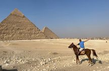 Giza pyramids and the Great sphinx