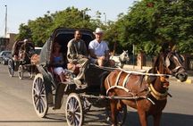 Luxor ancient sights, city Tour with traditional Horse Carriage