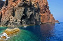 From Sagone/Cargèse: Scandola Calanques Piana Girolata Swimming
