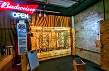 90 Minute Axe Throwing Guided Experience in Clearwater at Hatchet Hangout