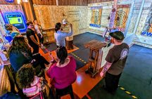 90 Minute Axe Throwing Guided Experience in Clearwater at Hatchet Hangout