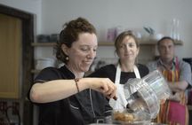 French pastries in a small group with a cheffe