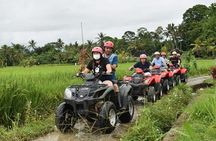 Ubud ATV Quad Bike through Tunnel and Waterfall in Bali