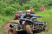 Ubud ATV Quad Bike through Tunnel and Waterfall in Bali