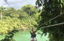 Cave Tubing Paradise, Zip-line & Altun Ha Ruins From Belize City