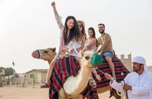 Hot Air Balloon Flight in Dubai with Breakfast, Falconry and Camel Ride 