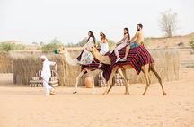 Hot Air Balloon Flight in Dubai with Breakfast, Falconry and Camel Ride 