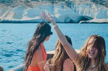 Private Cruise with Speedboat: Kleftiko- Sarakiniko- Sykia cave