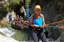 From Estepona: Guided Canyoning Tour on the Guadalmina River
