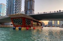 Luxury Dubai Marina Dhow Dinner Cruise With Private Transfer