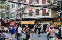 Hanoi Old Quarter Food and Train Street Walking Tour