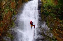 Canyoning cloud forest private day trip
