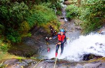 Canyoning cloud forest private day trip