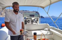  Private boat Tour in Santorini