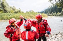 2 hours Rafting on Noce River in val di Sole 