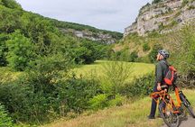 Guided tour of Rocamadour and its canyons by electric bike
