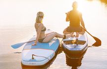 Small-Group Paddle Board and Happy Hour in Cascade Lakes