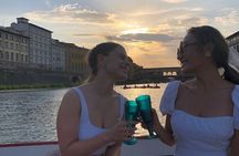 Panoramic Florence by Boat with Wine 