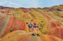 David Gareji and Real Rainbow Mountains Off-Road adventure + hike
