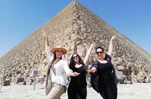 Giza Pyramids, Ride a Camel, Sphinx, Egyptian Museum& Bazaar, Lunch is included.