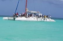 Punta Cana Party Boat with Open Bar, Snorkeling & Natural Pool
