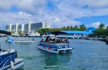 Full Day Private Pontoon Tour Around San Andrés Island