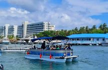 Full Day Private Pontoon Tour Around San Andrés Island