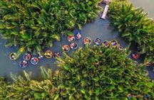Hoi An basket boat tour with seafood lunch at fishing family 