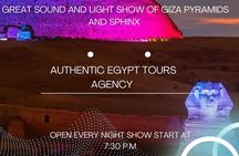 Sound and Light Show Giza Pyramids tickets + private Transfer 