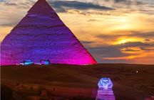 Sound and Light Show Giza Pyramids tickets + private Transfer 