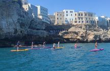Sup Tour in Polignano caves 