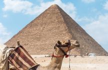 All Inclusive Giza Pyramids&Sphinx, Saqqara&Memphis Tour,Guide,Lunch, Camel Ride
