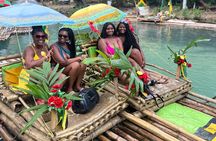 Great River Bamboo Rafting and Limestone Massage from Montego Bay 