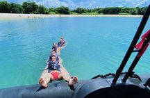 Swim N Chill on a Military Style Speedboat 