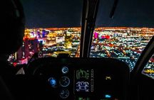 Las Vegas Strip Highlights by Helicopter at Night