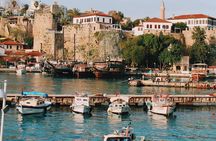 Full Tour of Antalya Waterfalls & Boat Trip & Old city
