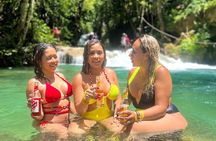 Blue Hole Secret Falls, White River Rafting, and River Tubing from Ocho Rios 