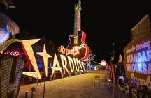 Las Vegas Night Flight by Helicopter with Neon Museum Admission