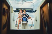 Catania: Sail Cyclops Coast by Boat and Enjoy a Sicilian Aperitif