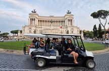 Rome Golf Cart Tour from Villa Borghese Gardens