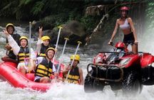 Quad Bike ATV Ride Through Cave and Rafting Adventure With Private Transport 